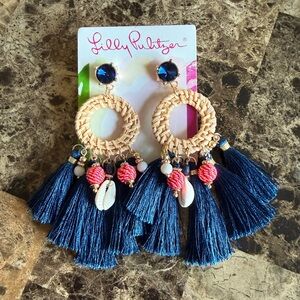 NWT Lilly Pulitzer By the Shore Earrings